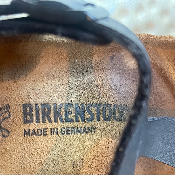 Birkenstock Black Gizeh Sandals 38 - Picture 2 of 10